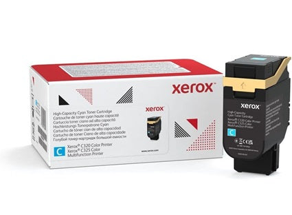 Xerox 006R04828 High Yield Cyan Toner Cartrdige, 5,500 Page-Yield