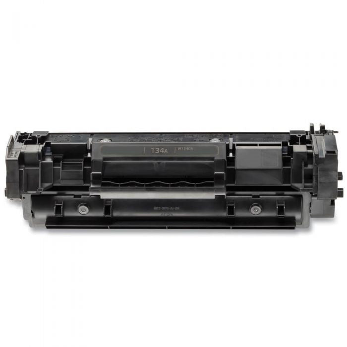 HP 134X Compatible High Yield Black Toner Cartridge (W1340A) 2,400-page yield.