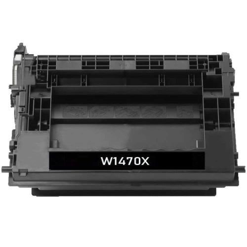 HP 147X-W1470X Compatible Black High Capacity Toner Cartridge (W1470X) 25,200 page yield.