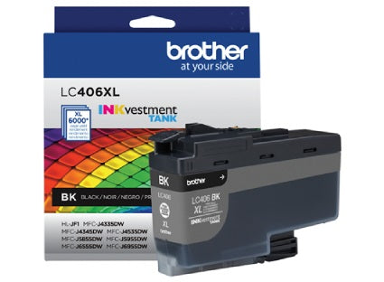 Brother LC406XL High Yield Black Ink Cartridge – LC406XLBKS