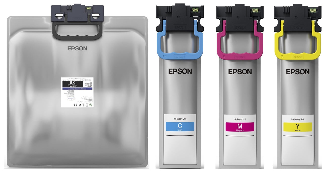 Epson (T05B) WF-C879R, WF-C878R DURABrite Pro Ultra High Capacity Black and color ink combo pack