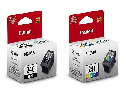Canon Pixma PG-240 Black & CL-241 Color Ink Cartridges
