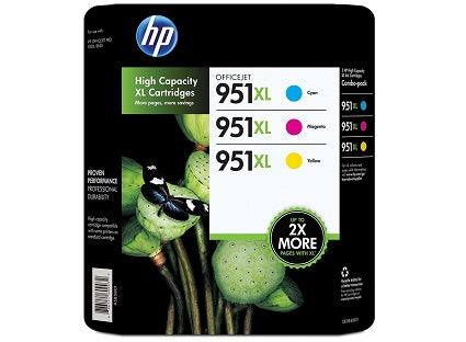 Vivid Colors 950XL / 951XL Ink Cartridge Combo Pack For HP OfficeJet Pro 8610 8620 8630