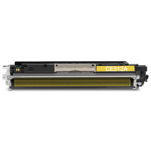 Remanufactured Toner Cartridge for HP 126A Yellow, 1,000* Page Yield (CE312A)