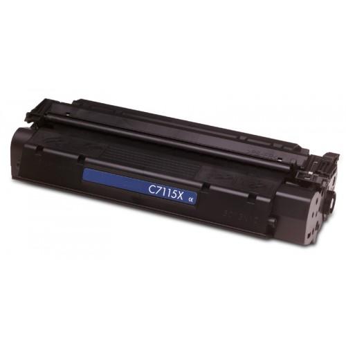 Remanufactured Toner Cartridge for HP 15X High Yield Black, 3,500* Page Yield (C7115X)