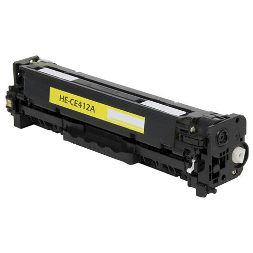 Re-manufactured Toner Cartridge for HP 305A Yellow, 2,600 Page Yield (CE412A)