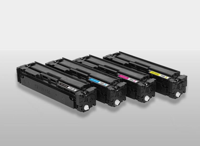 Compatible Replacement Toner Cartridge Set of 4 for HP 410X: Black, Cyan, Magenta, Yellow