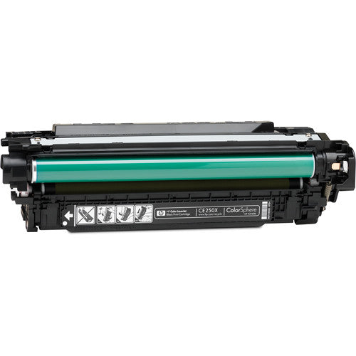 Remanufactured Toner Cartridge for HP 504X High Yield Black, 10,500* Page Yield (CE250X)