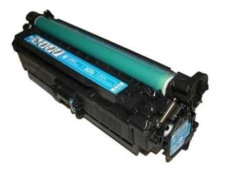 Remanufactured Toner Cartridge for HP 507A Cyan, 6,000* Page Yield (CE401A)
