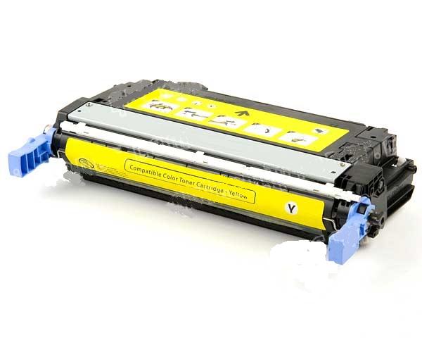 Remanufactured Toner Cartridge for HP 642A Yellow, 7,500* Page Yield (CB402A)