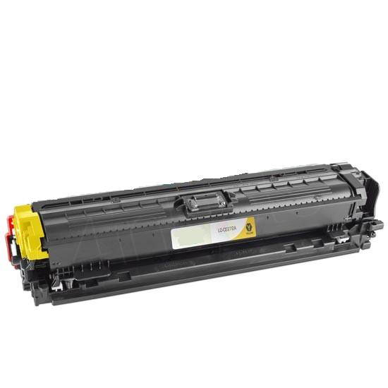 Remanufactured Toner Cartridge for HP 650A Yellow, 15,000* Page Yield (CE272A)