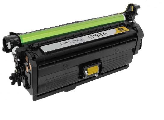 Compatible Toner Cartridge for HP 653A Yellow, 16,500* Page Yield (CF322A)