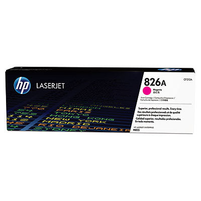 HP 826A Magenta Original Toner Cartridge in Retail Packaging, CF313A (31,500 Pages)