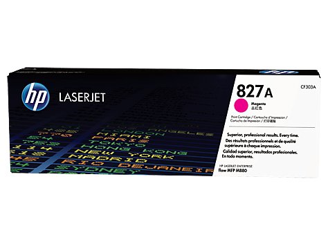 HP 827A Magenta Original Toner Cartridge in Retail Packaging, CF303A (32,000 Pages)