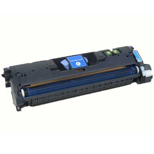 Remanufactured Toner Cartridge for HP 121A Cyan, 4,000* Page Yield (C9701A)