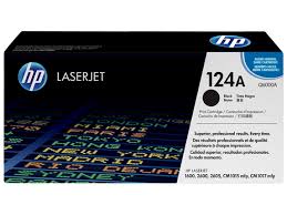 HP 124A Black Original Toner Cartridge in Retail Packaging, Q6000A (2,500 Pages)