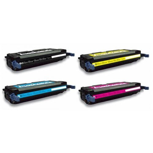 Remanufactured Replacement Laser Toner Cartridge Set of 4 for HP 314A: Black, Cyan, Magenta, Yellow