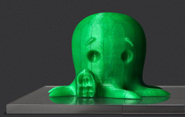 Makerbot 1.75mm PLA Translucent Green 3D Printer Filament