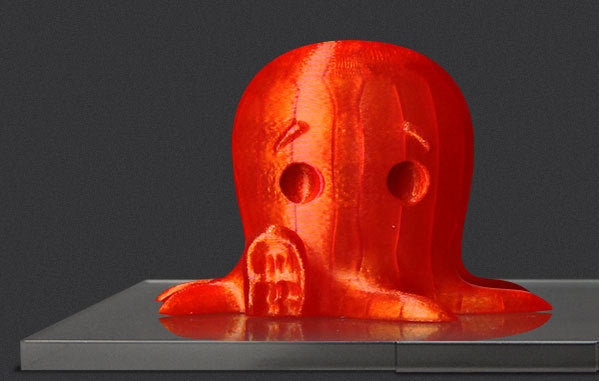 Makerbot 1.75mm PLA Translucent Orange 3D Printer Filament