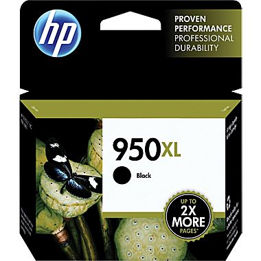 HP 950XL High Yield Black Ink Cartridge (CN045AN)