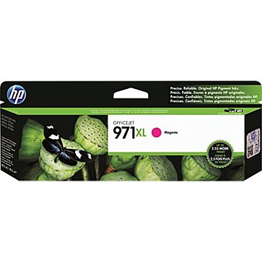 HP 971XL High Yield Magenta Ink Cartridge, CN627AM