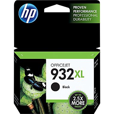 HP 932XL Black Ink Cartridge (CN053AN), High Yield